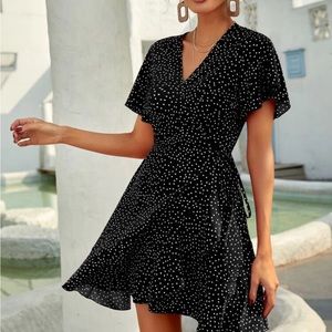 Shein wrap dress